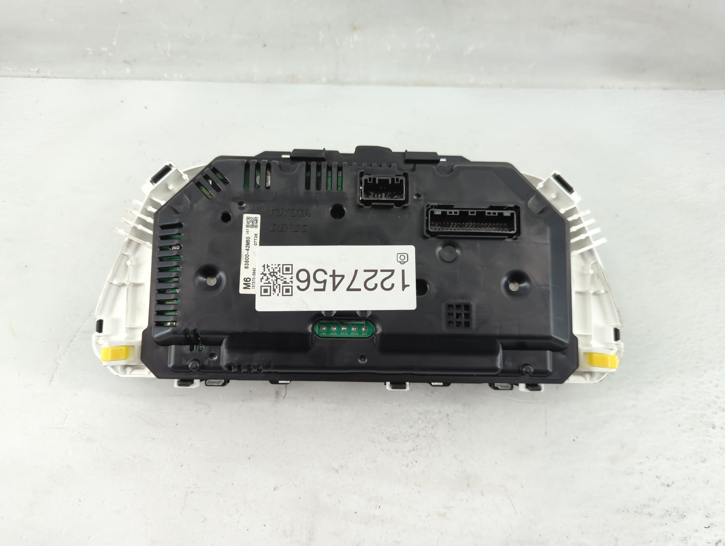 2016 Toyota Rav4 Instrument Cluster Speedometer Gauges P/N:83800-42M60 Fits OEM Used Auto Parts - Oemusedautoparts1.com