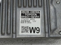2016-2018 Toyota Rav4 PCM Engine Control Computer ECU ECM PCU OEM P/N:89661-42V91 Fits Fits 2016 2017 2018 OEM Used Auto Par
