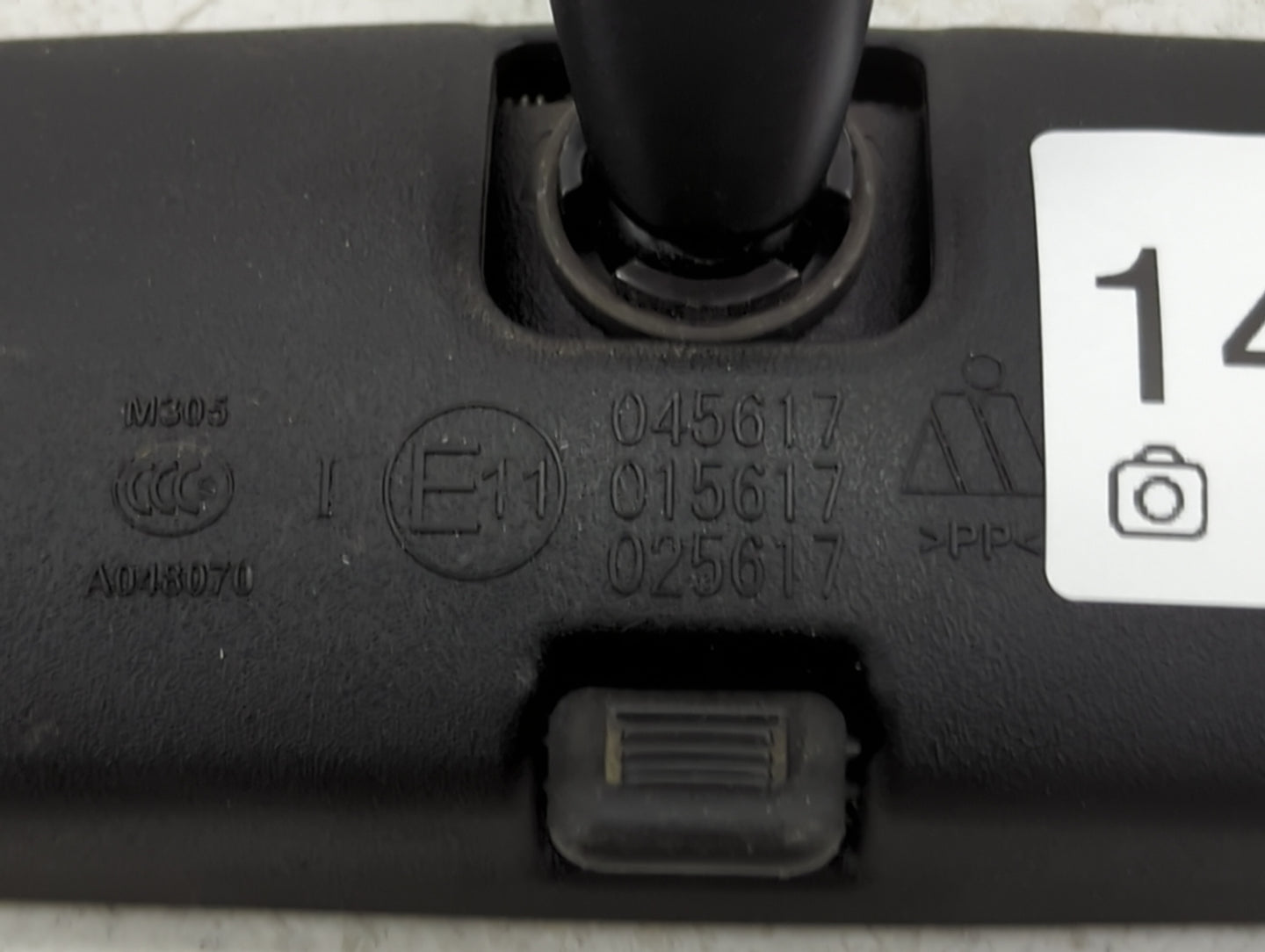 2016-2022 Toyota Rav4 Interior Rear View Mirror Replacement OEM P/N:E11045617 Fits Fits 2016 2017 2018 2019 2020 2021 2022 O