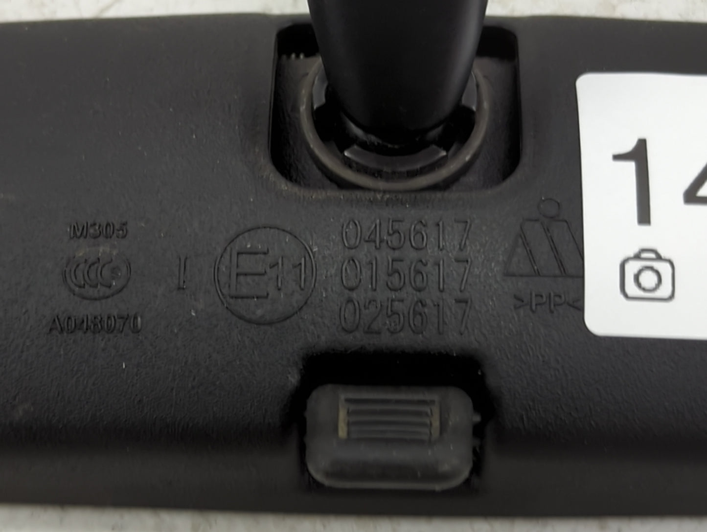 2016-2022 Toyota Rav4 Interior Rear View Mirror Replacement OEM P/N:E11045617 Fits Fits 2016 2017 2018 2019 2020 2021 2022 O