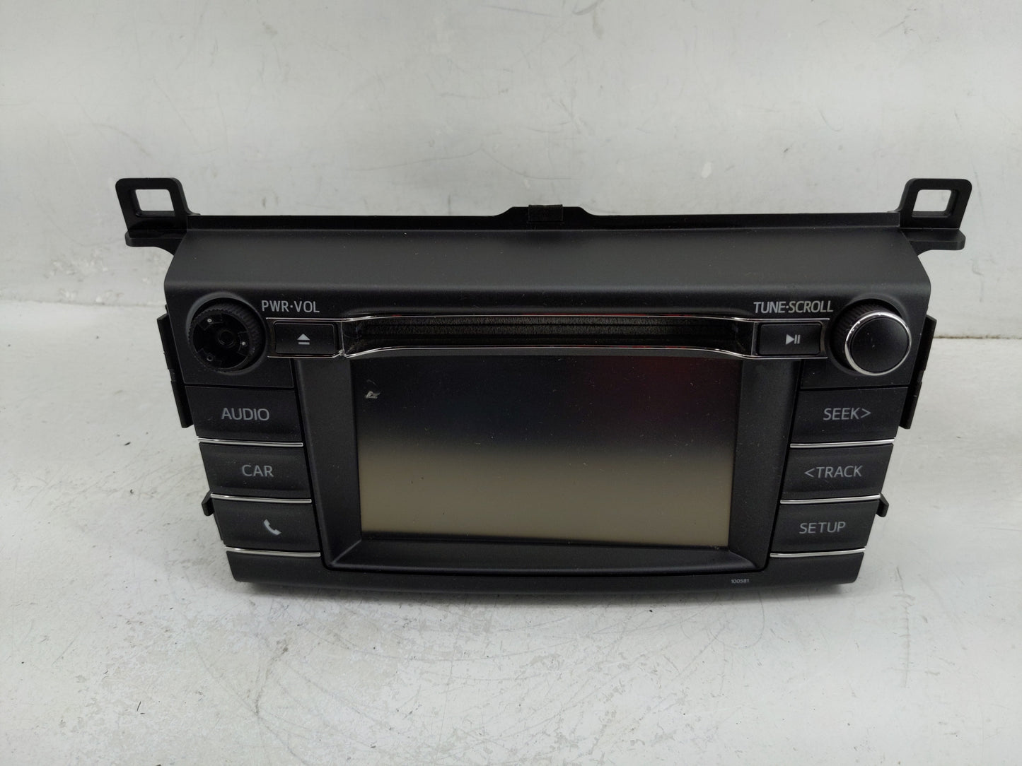 2016-2018 Toyota Rav4 Radio AM FM Cd Player Receiver Replacement P/N:86140-0R170 Fits Fits 2016 2017 2018 OEM Used Auto Part