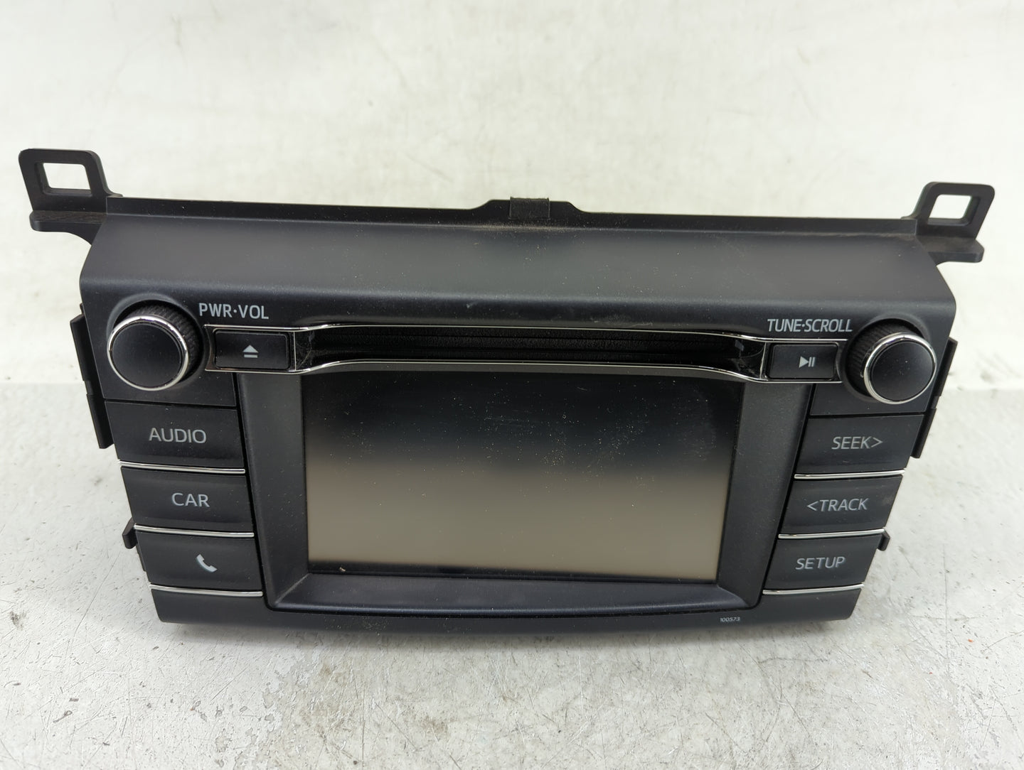 2016-2018 Toyota Rav4 Radio AM FM Cd Player Receiver Replacement P/N:86140-42110 Fits Fits 2016 2017 2018 OEM Used Auto Part