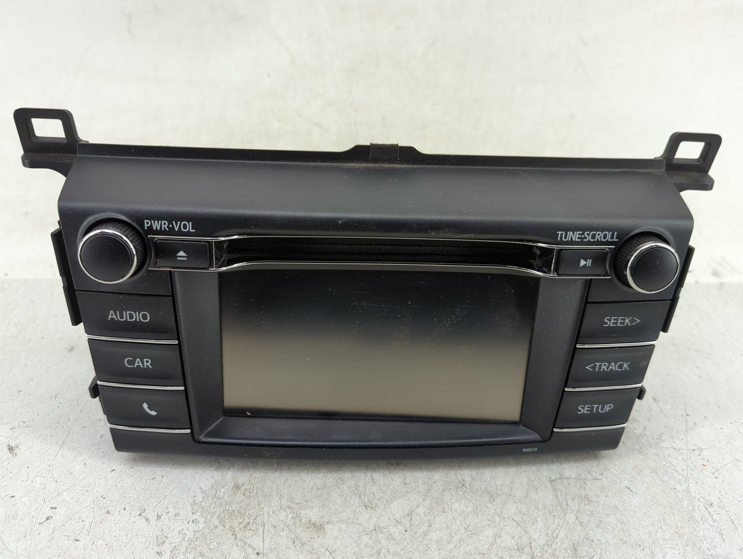 2016-2018 Toyota Rav4 Radio AM FM Cd Player Receiver Replacement P/N:86140-42110 Fits Fits 2016 2017 2018 OEM Used Auto Part