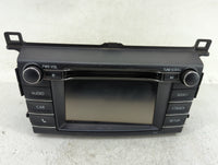 2016-2018 Toyota Rav4 Radio AM FM Cd Player Receiver Replacement P/N:86140-42110 Fits Fits 2016 2017 2018 OEM Used Auto Part