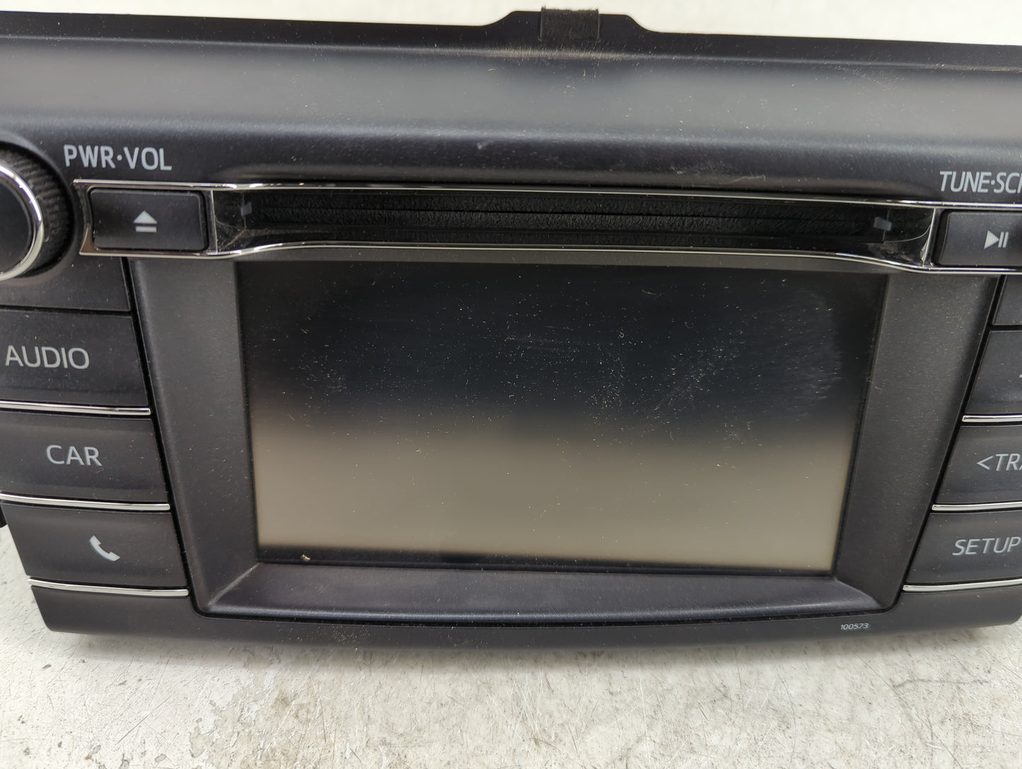 2016-2018 Toyota Rav4 Radio AM FM Cd Player Receiver Replacement P/N:86140-42110 Fits Fits 2016 2017 2018 OEM Used Auto Part