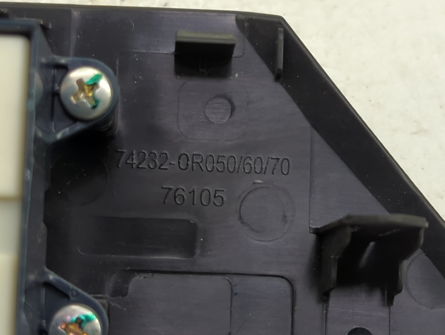 2013-2018 Toyota Rav4 Master Power Window Switch Replacement Driver Side Left P/N:74232-0R070 74232-0R060 Fits OEM Used Auto