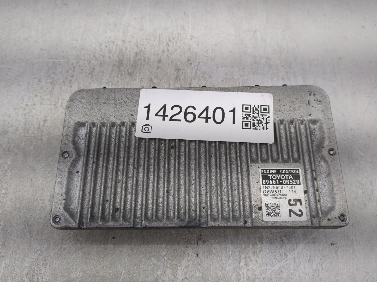 2016-2018 Toyota Rav4 PCM Engine Control Computer ECU ECM PCU OEM P/N:89661-0R520 TN275600-7601 Fits Fits 2016 2017 2018 OEM
