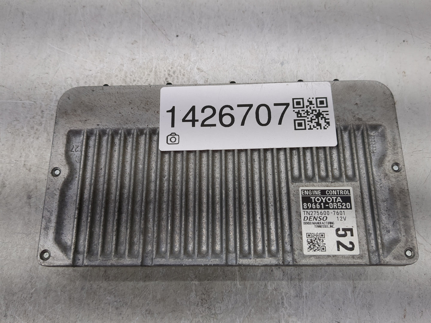 2016-2018 Toyota Rav4 PCM Engine Control Computer ECU ECM PCU OEM P/N:89661-0R520 TN275600-7601 Fits Fits 2016 2017 2018 OEM