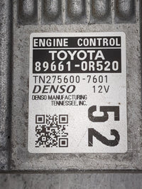 2016-2018 Toyota Rav4 PCM Engine Control Computer ECU ECM PCU OEM P/N:89661-0R520 TN275600-7601 Fits Fits 2016 2017 2018 OEM