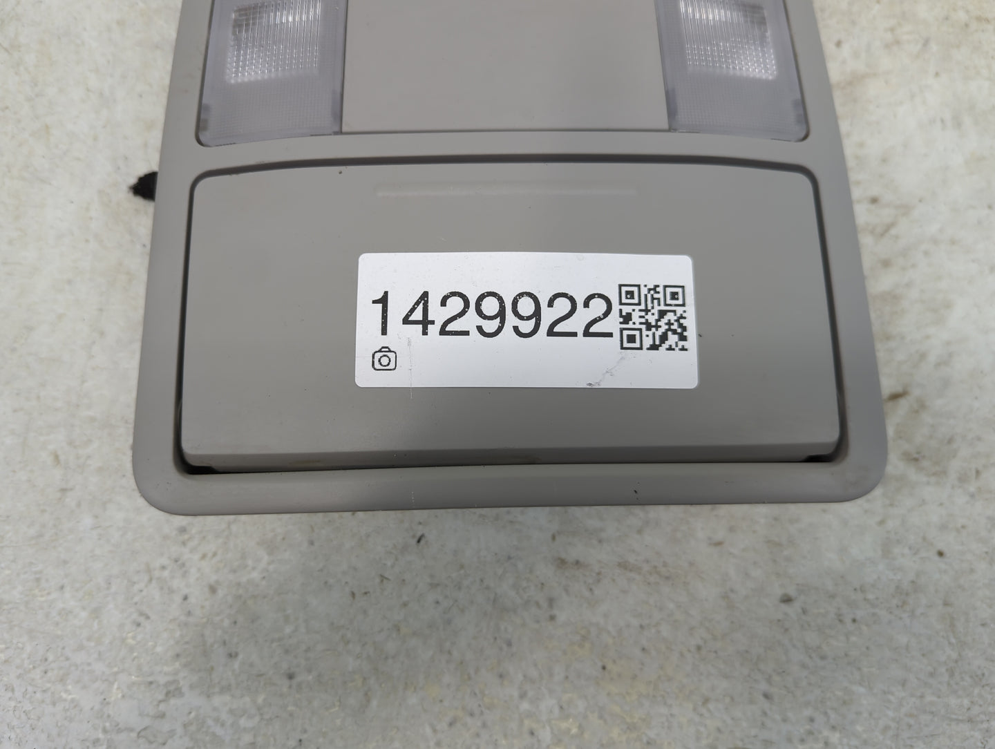 2016 Toyota Rav4 Overhead Roof Console - Oemusedautoparts1.com