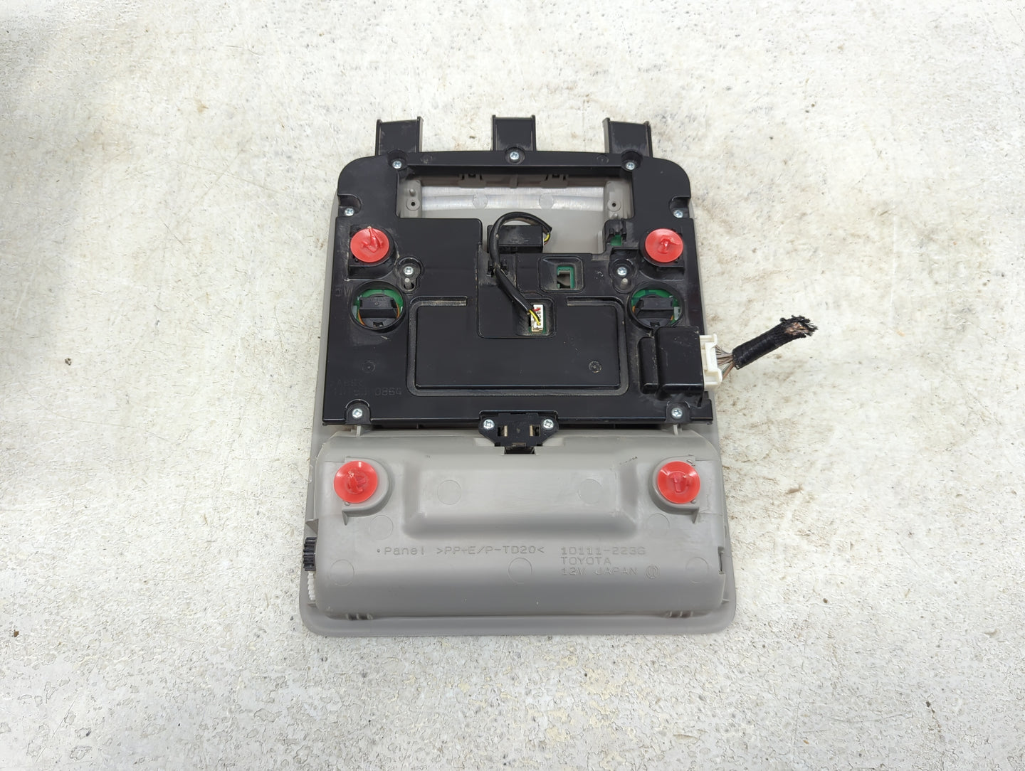 2016 Toyota Rav4 Overhead Roof Console - Oemusedautoparts1.com