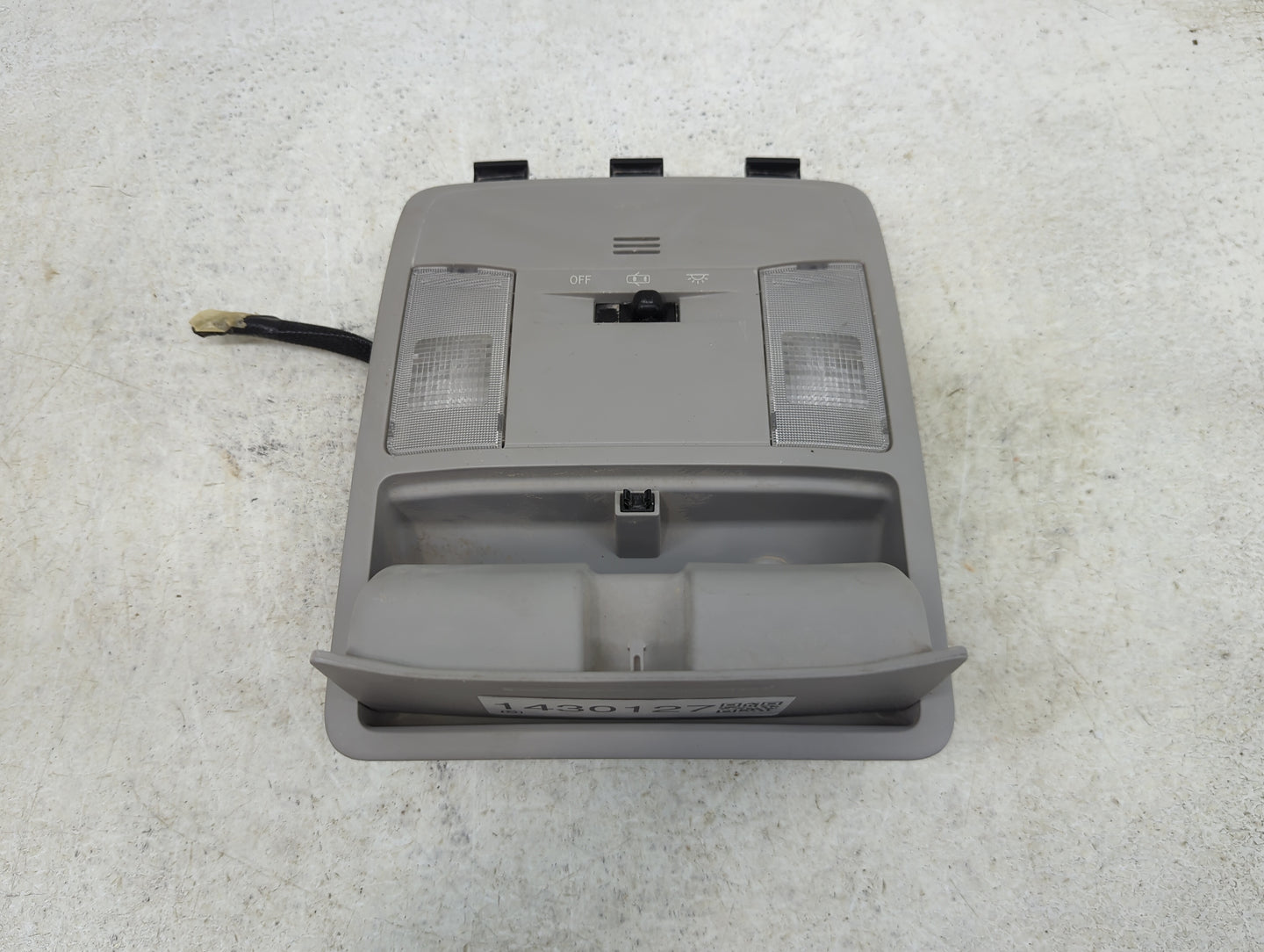 2016 Toyota Rav4 Overhead Roof Console - Oemusedautoparts1.com