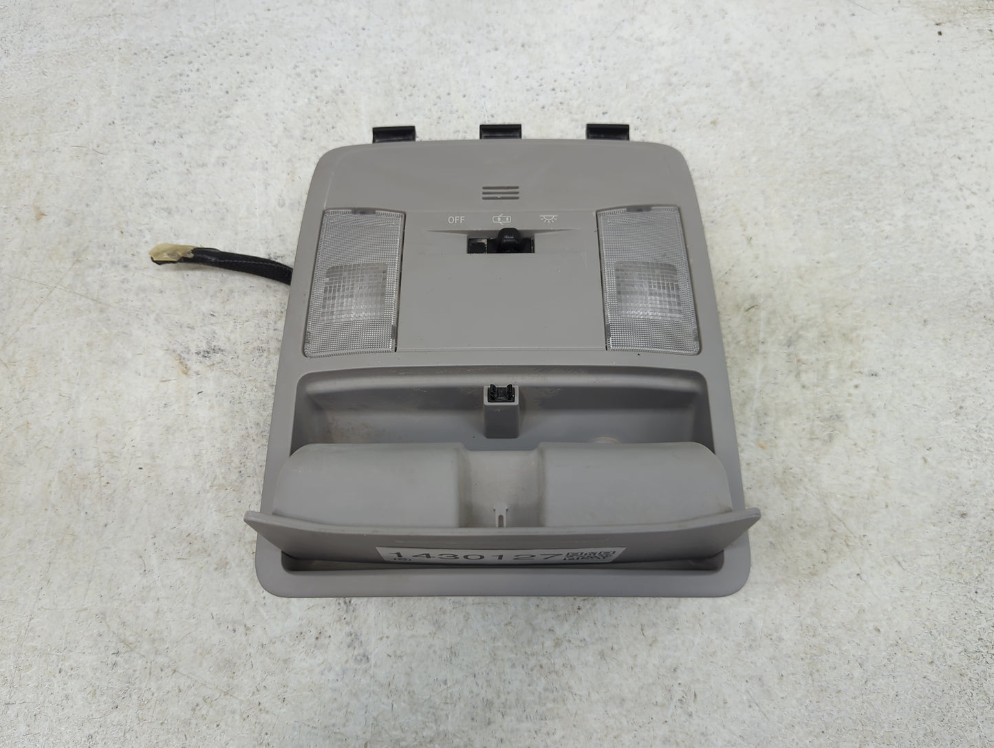 2016 Toyota Rav4 Overhead Roof Console - Oemusedautoparts1.com