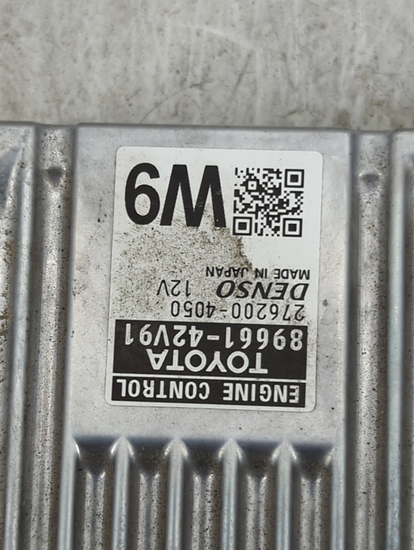 2016-2018 Toyota Rav4 PCM Engine Control Computer ECU ECM PCU OEM P/N:89661-42V91 Fits Fits 2016 2017 2018 OEM Used Auto Par