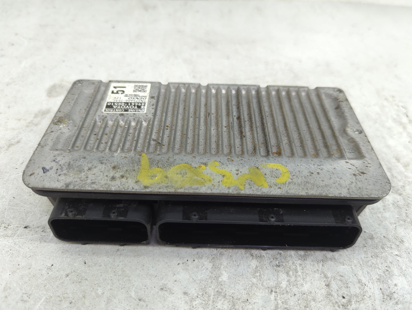 2016-2018 Toyota Rav4 PCM Engine Control Computer ECU ECM PCU OEM P/N:89661-0R510 TN275600-7591 Fits Fits 2016 2017 2018 OEM