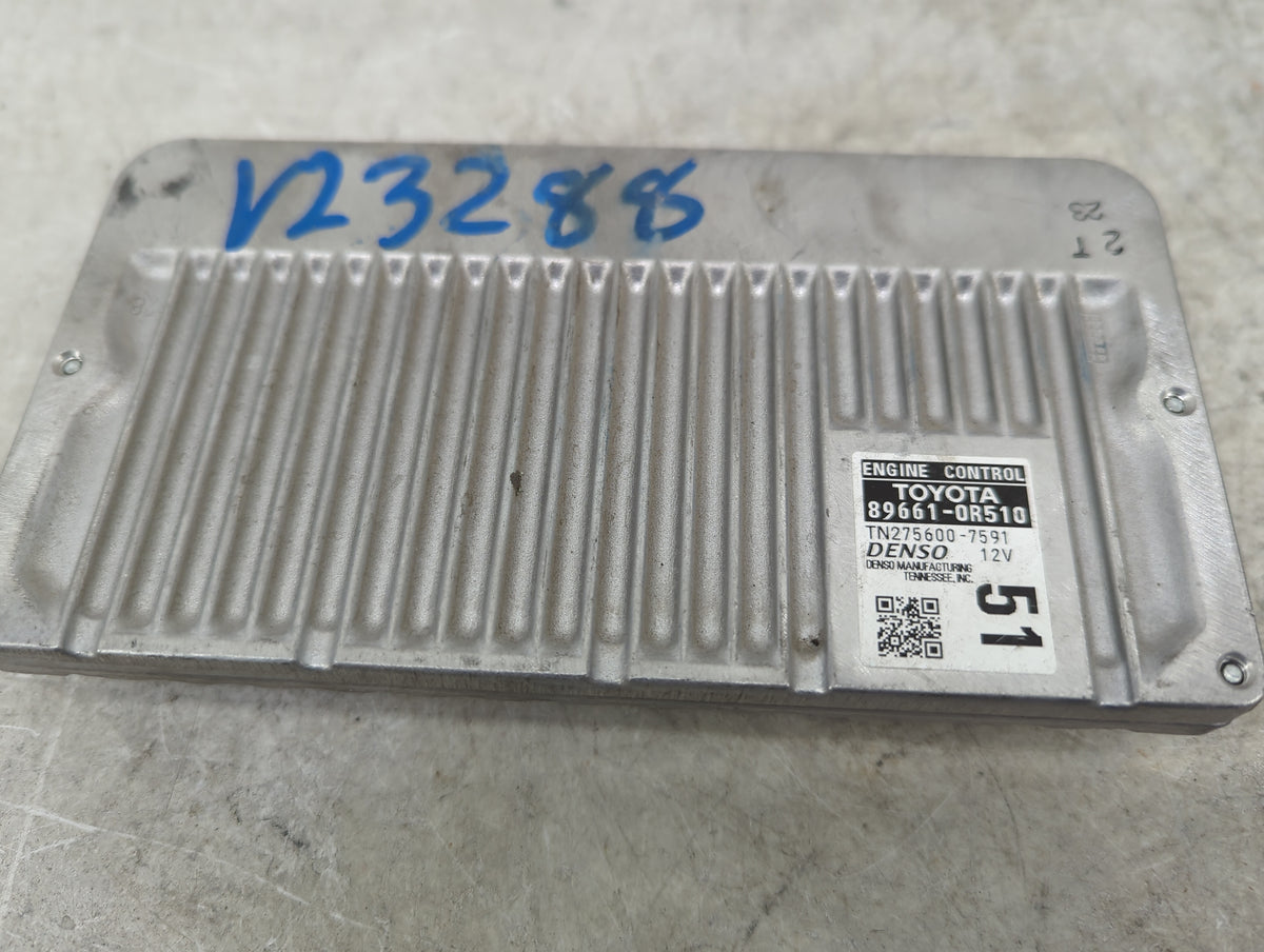 2016-2018 Toyota Rav4 PCM Engine Control Computer ECU ECM PCU OEM P/N:89661-0R510 TN275600-7591 Fits Fits 2016 2017 2018 OEM
