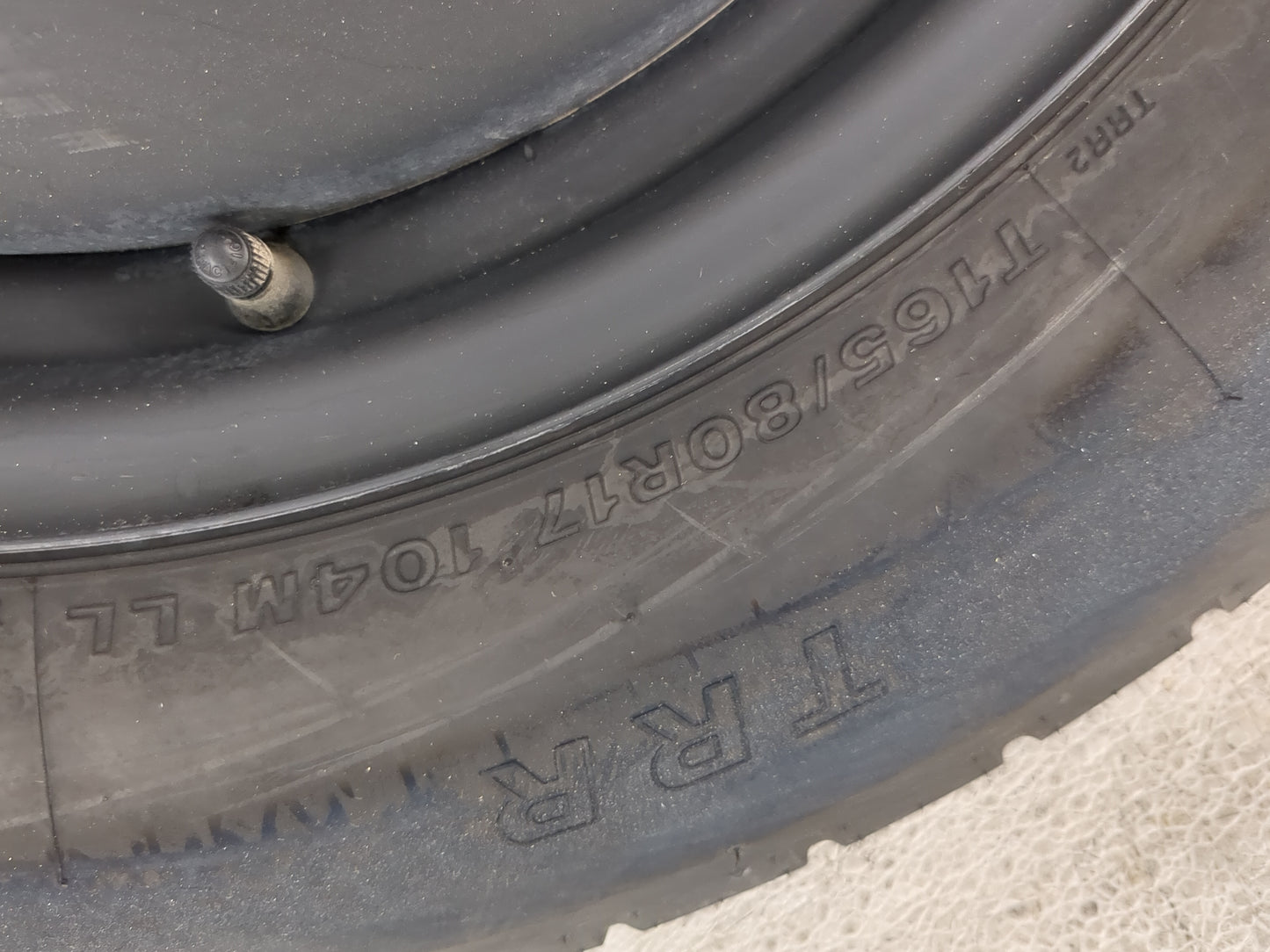 2013-2018 Toyota Rav4 Spare Donut Tire Wheel Rim Oem - Oemusedautoparts1.com