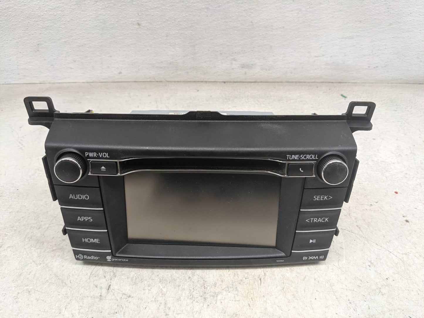 2016-2018 Toyota Rav4 Radio AM FM Cd Player Receiver Replacement P/N:86140-0R180 138000-9840C101 Fits Fits 2016 2017 2018 OE