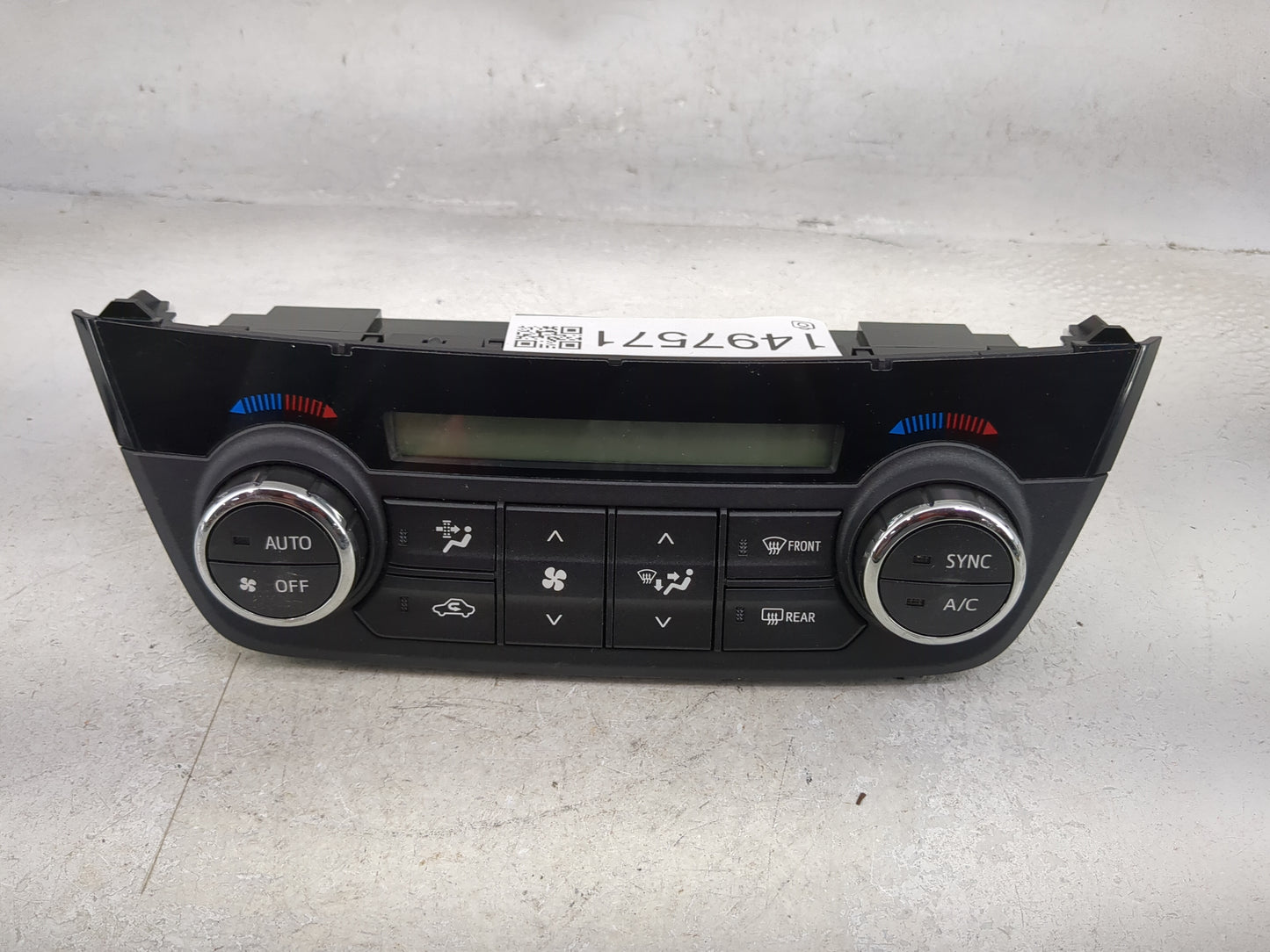 2016-2018 Toyota Rav4 Climate Control Module Temperature AC/Heater Replacement P/N:75F546 Fits Fits 2016 2017 2018 OEM Used 