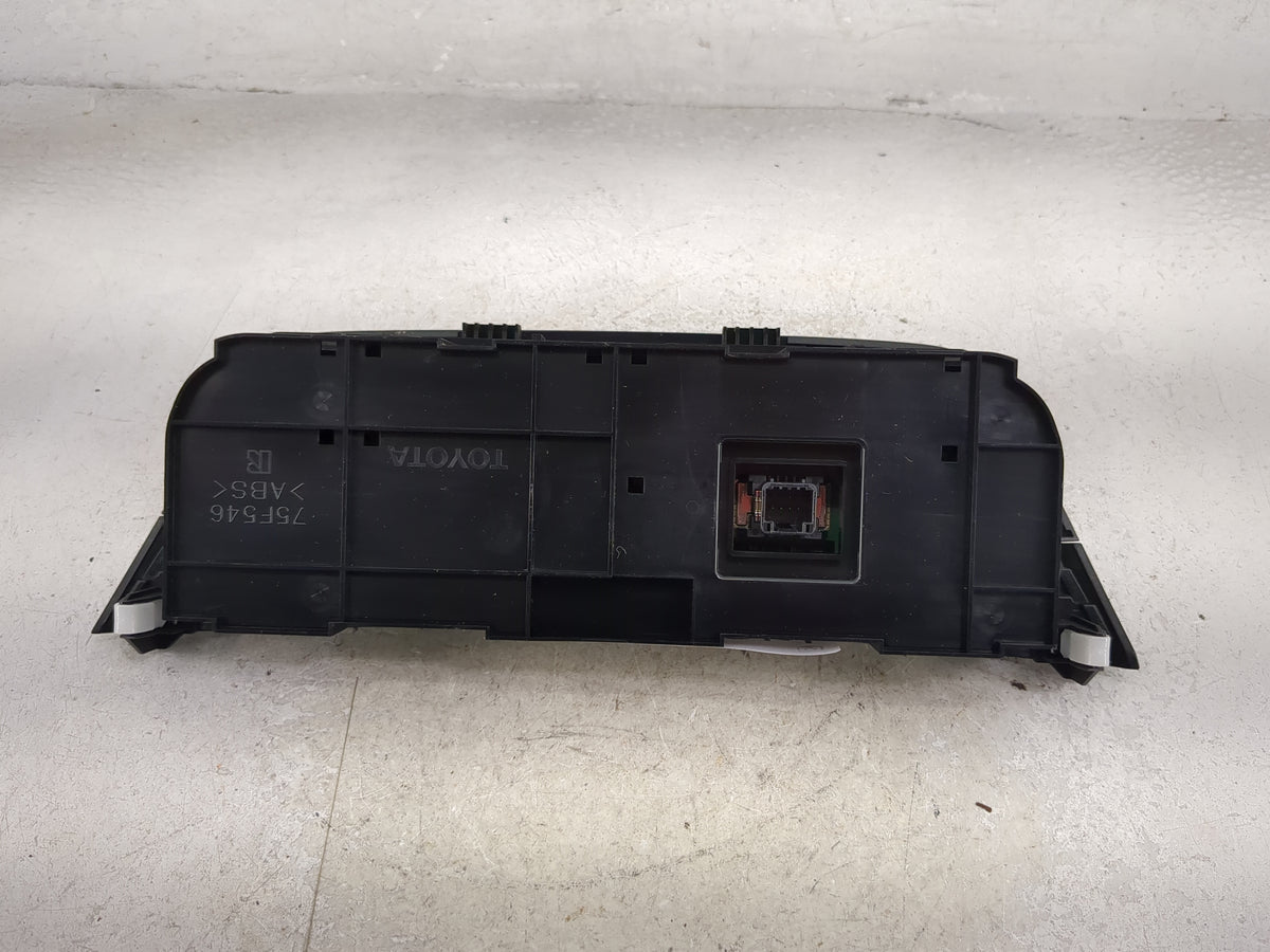 2016-2018 Toyota Rav4 Climate Control Module Temperature AC/Heater Replacement P/N:75F546 Fits Fits 2016 2017 2018 OEM Used 