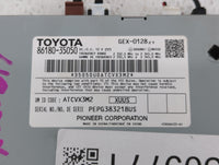 2016-2018 Toyota Rav4 Radio AM FM Cd Player Receiver Replacement P/N:86180-35050 86100-42243 Fits OEM Used Auto Parts - Oemu