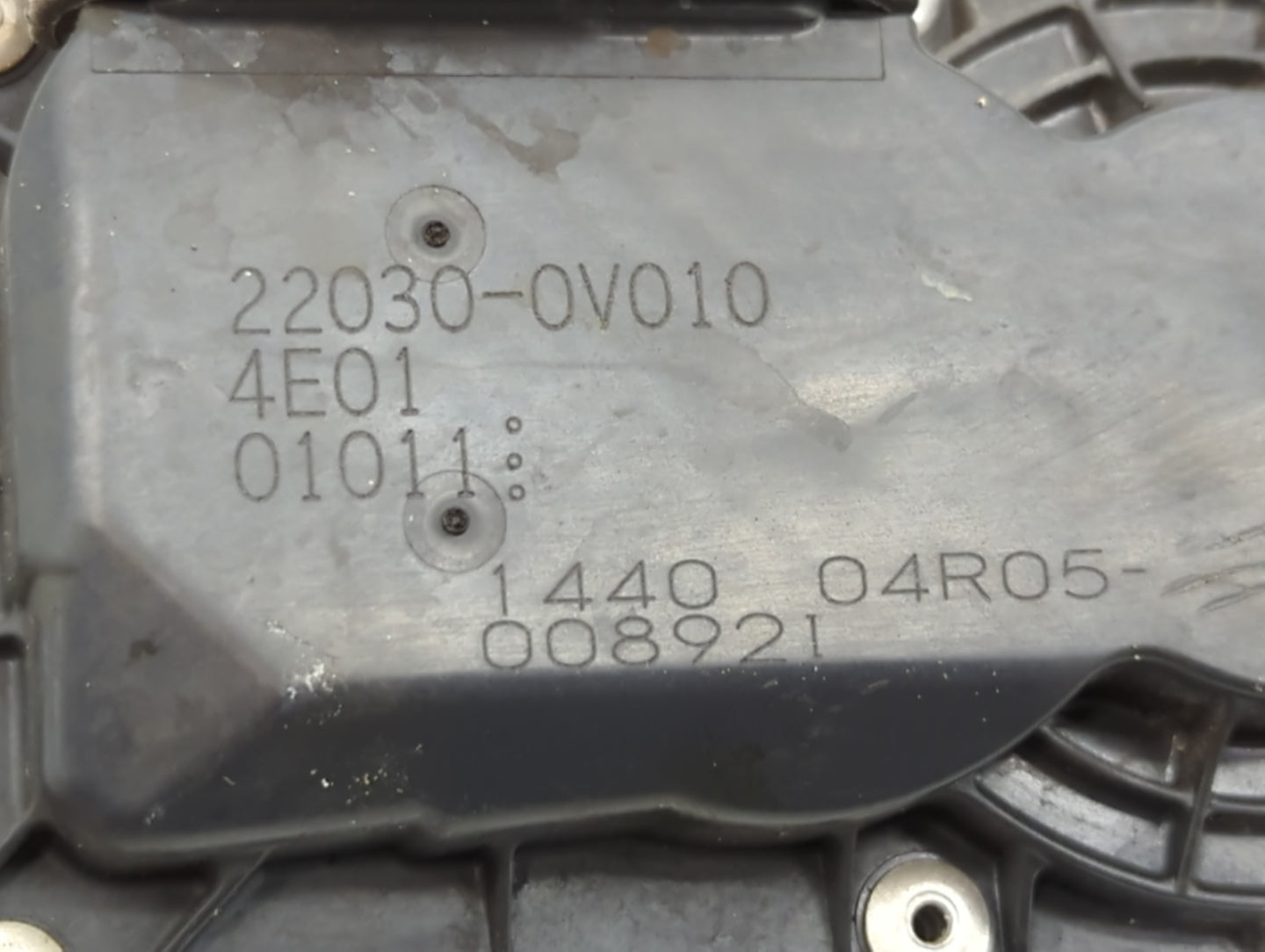 2009-2018 Toyota Rav4 Throttle Body P/N:22030-0V010 Fits Fits 2009 2010 2011 2012 2013 2014 2015 2016 2017 2018 2019 OEM Use