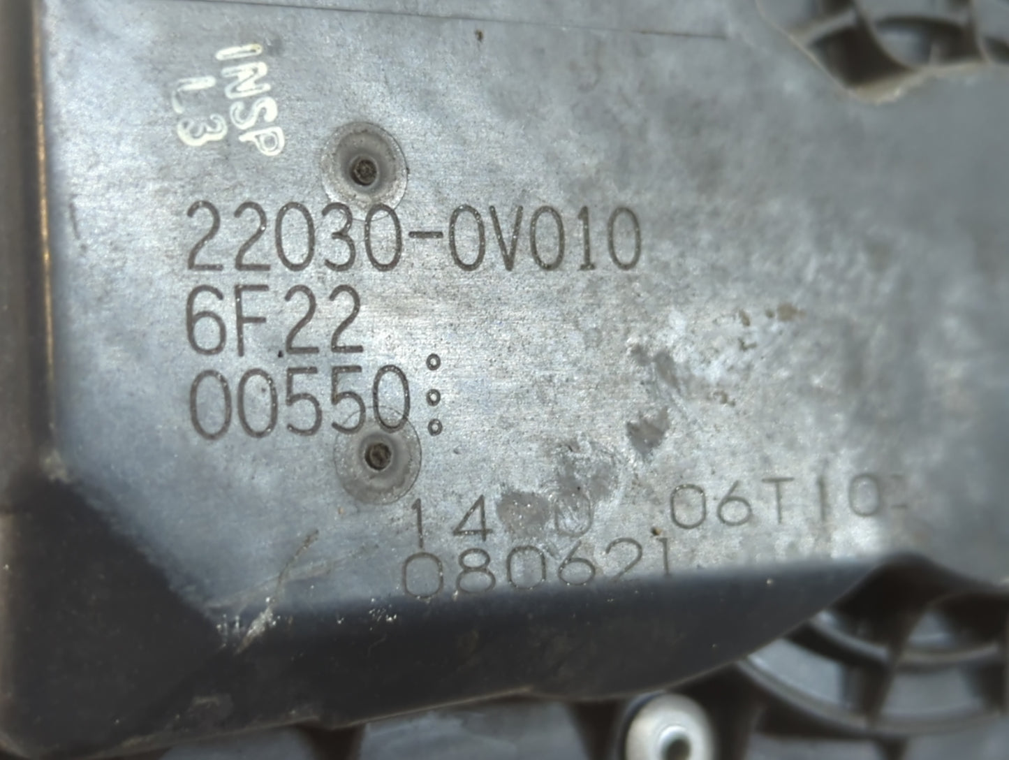 2009-2018 Toyota Rav4 Throttle Body P/N:22030-0V010 Fits Fits 2009 2010 2011 2012 2013 2014 2015 2016 2017 2018 2019 OEM Use