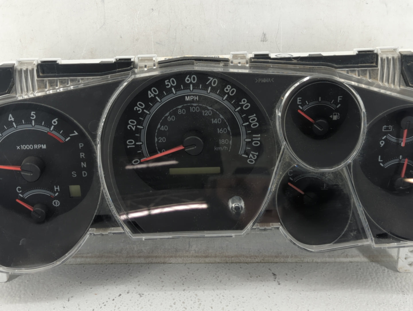 2015-2017 Toyota Sequoia Instrument Cluster Speedometer Gauges P/N:83800-00P90 Fits Fits 2015 2016 2017 OEM Used Auto Parts 