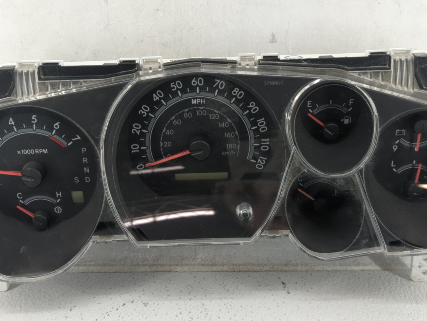 2015-2017 Toyota Sequoia Instrument Cluster Speedometer Gauges P/N:83800-00P90 Fits Fits 2015 2016 2017 OEM Used Auto Parts 