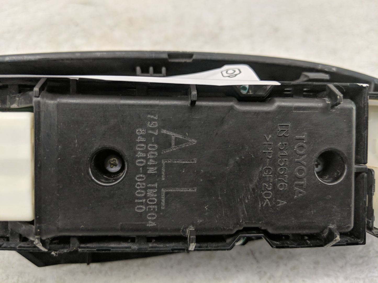 2015-2020 Toyota Sienna Master Power Window Switch Replacement Driver Side Left P/N:84040-08010 515676 Fits OEM Used Auto Pa