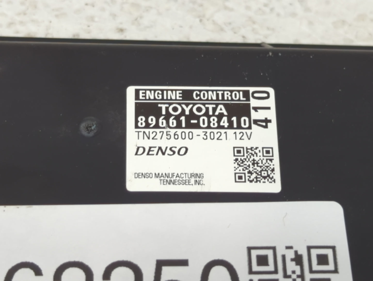 2015-2016 Toyota Sienna PCM Engine Control Computer ECU ECM PCU OEM P/N:89661-08410 TN275600-3021 Fits Fits 2015 2016 OEM Us