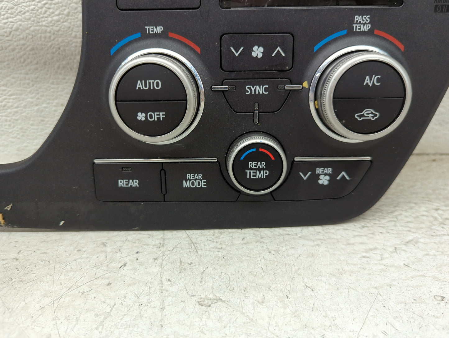 2015-2017 Toyota Sienna Climate Control Module Temperature AC/Heater Replacement P/N:MX237050-0345 Fits Fits 2015 2016 2017 