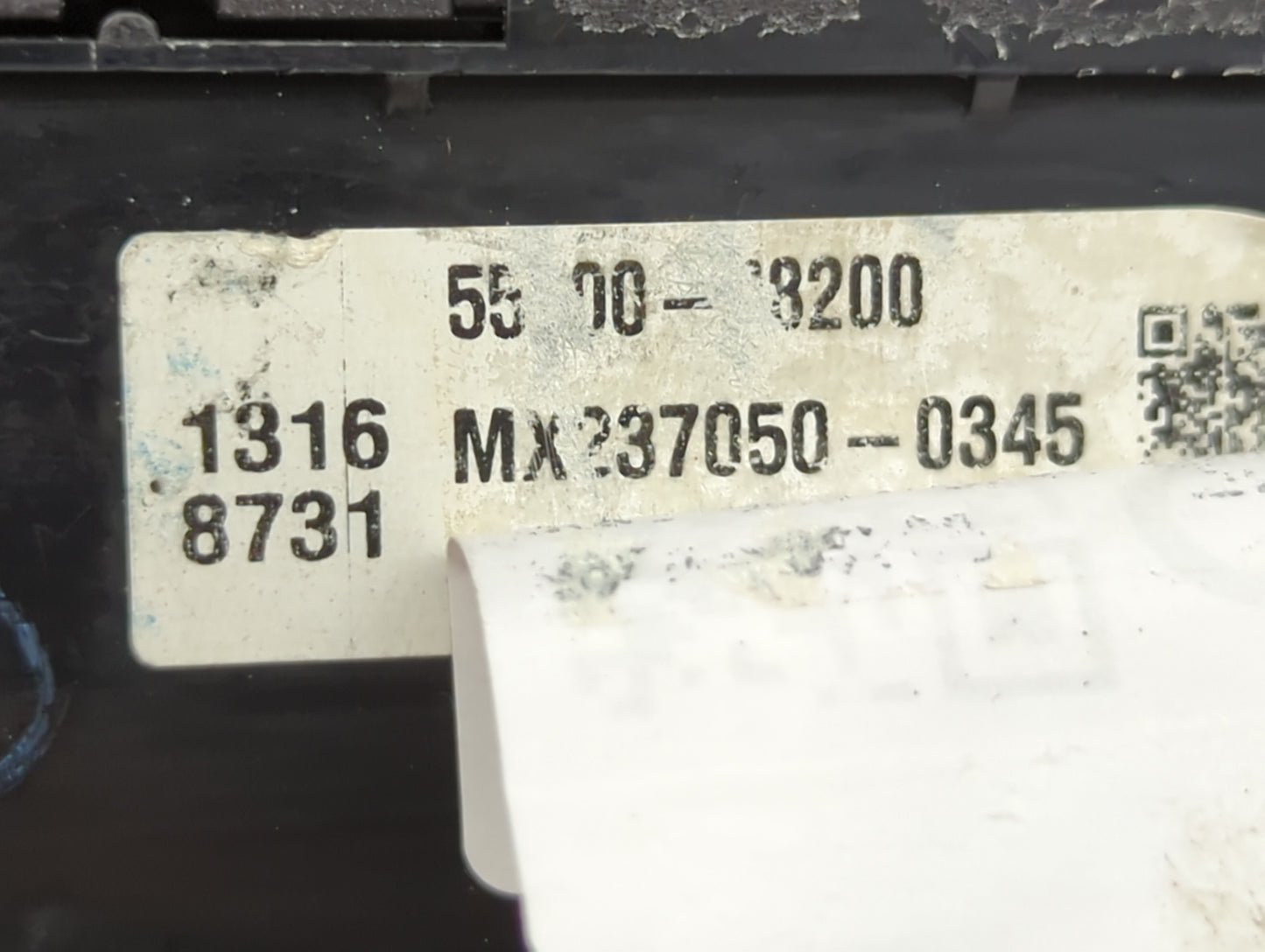 2015-2017 Toyota Sienna Climate Control Module Temperature AC/Heater Replacement P/N:MX237050-0345 Fits Fits 2015 2016 2017 