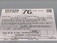 2016-2017 Toyota Sienna Radio AM FM Cd Player Receiver Replacement P/N:86140-08070 CVH-3458, AJDK066 Fits Fits 2016 2017 OEM