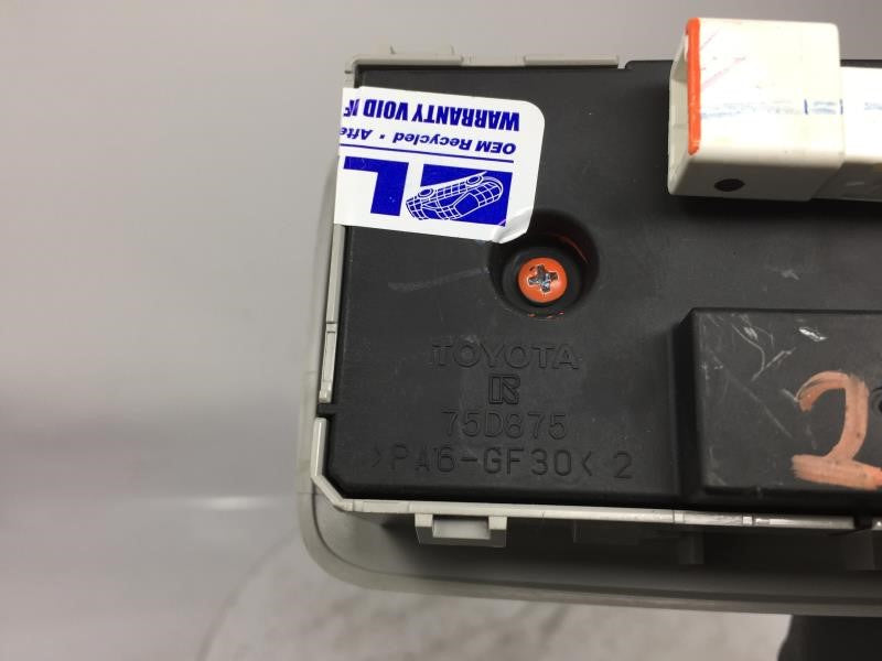 2016 Toyota Sienna Climate Control Module Temperature AC/Heater Replacement P/N:75D875 Fits Fits 2015 2017 2018 2019 2020 OE