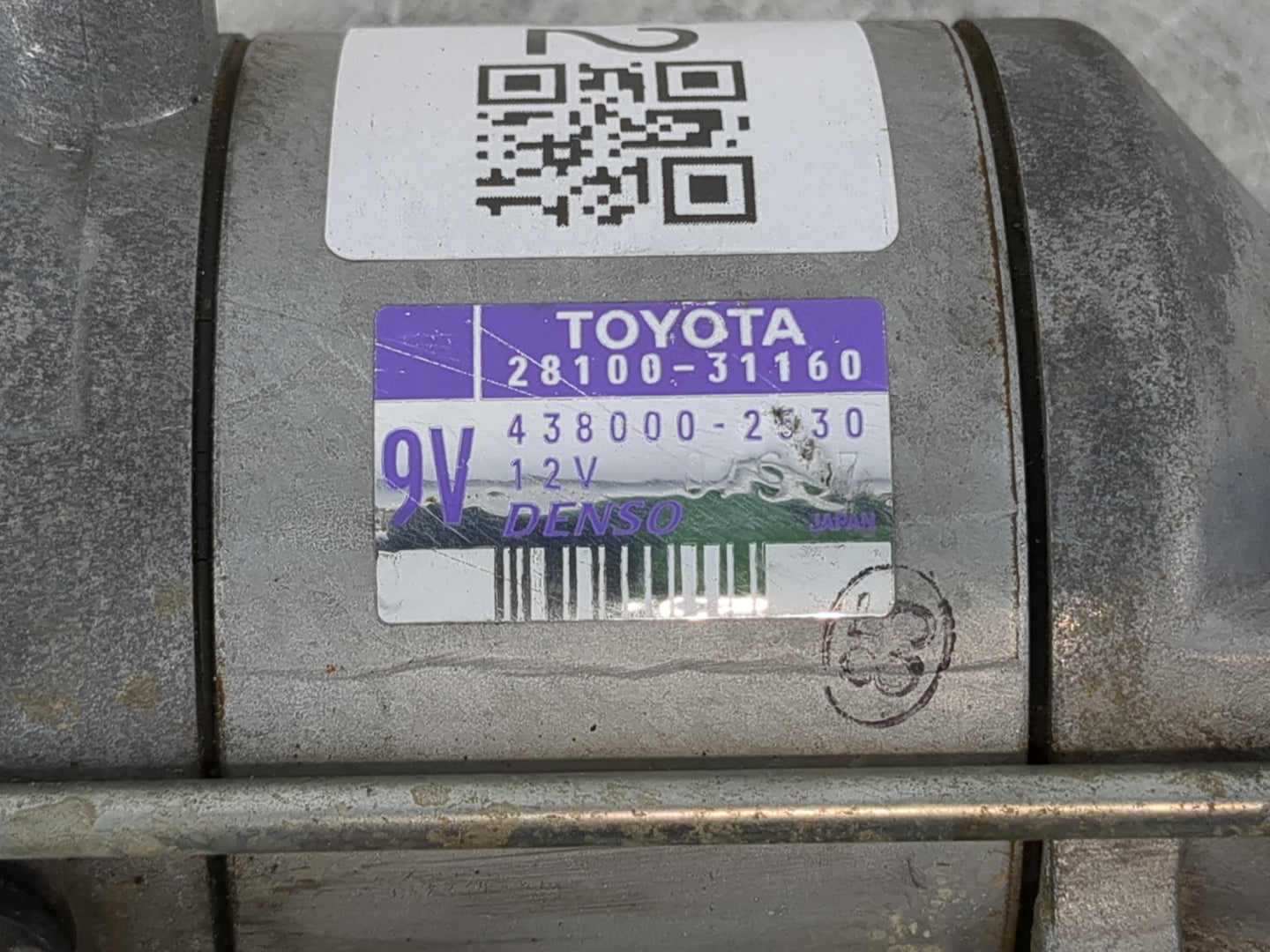 2016-2022 Toyota Tacoma Car Starter Motor Solenoid OEM P/N:438000-2530 28100-31160 Fits Fits 2016 2017 2018 2019 2020 2021 2