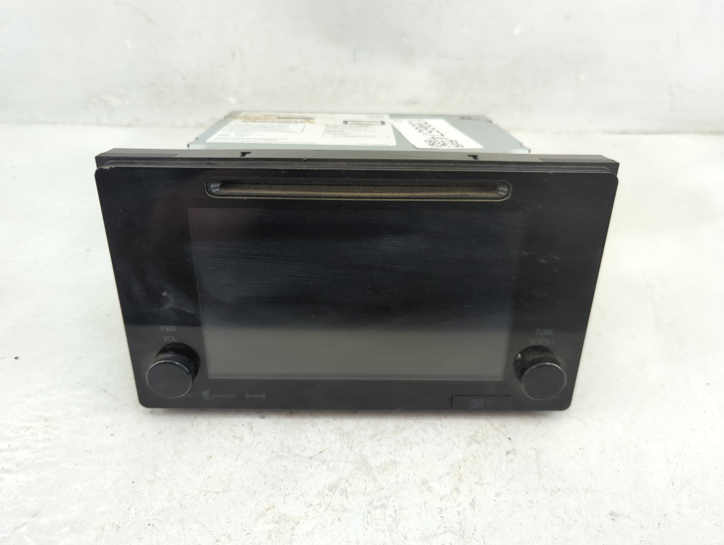 2014-2019 Toyota Tacoma Radio AM FM Cd Player Receiver Replacement P/N:86100-08062 Fits OEM Used Auto Parts - Oemusedautopar