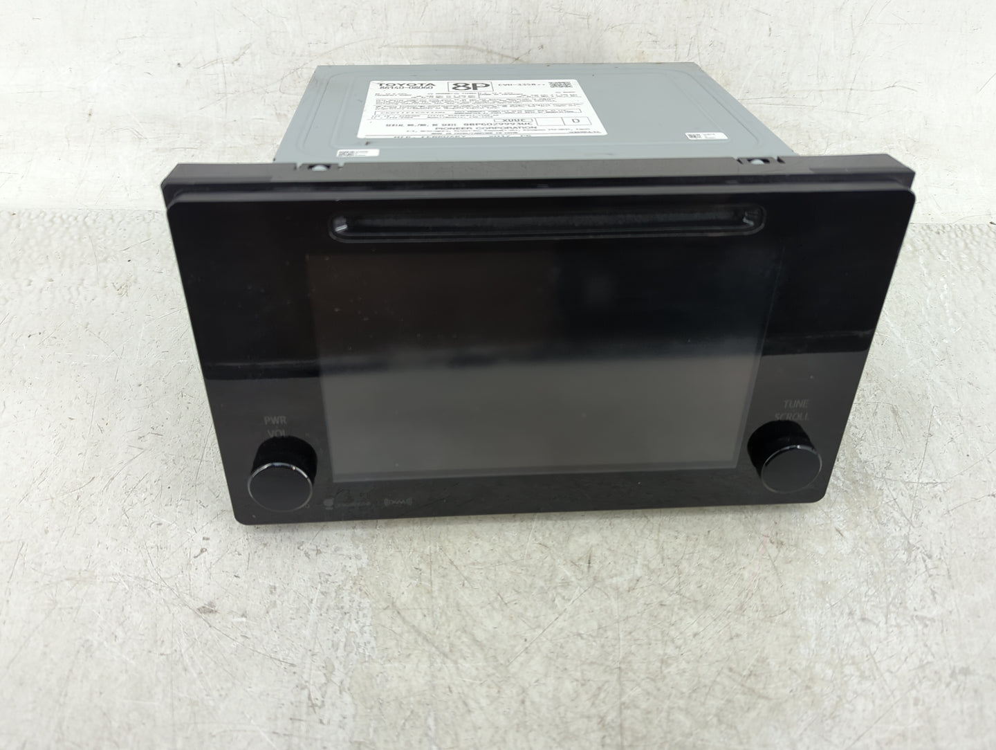 2016-2019 Toyota Tacoma Radio AM FM Cd Player Receiver Replacement P/N:86140-08060 Fits Fits 2016 2017 2018 2019 OEM Used Au