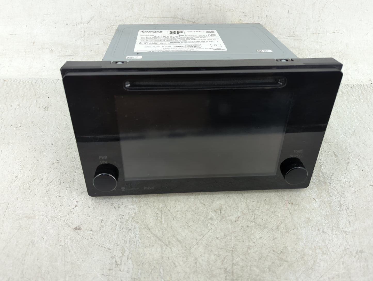2016-2019 Toyota Tacoma Radio AM FM Cd Player Receiver Replacement P/N:86140-08060 Fits Fits 2016 2017 2018 2019 OEM Used Au