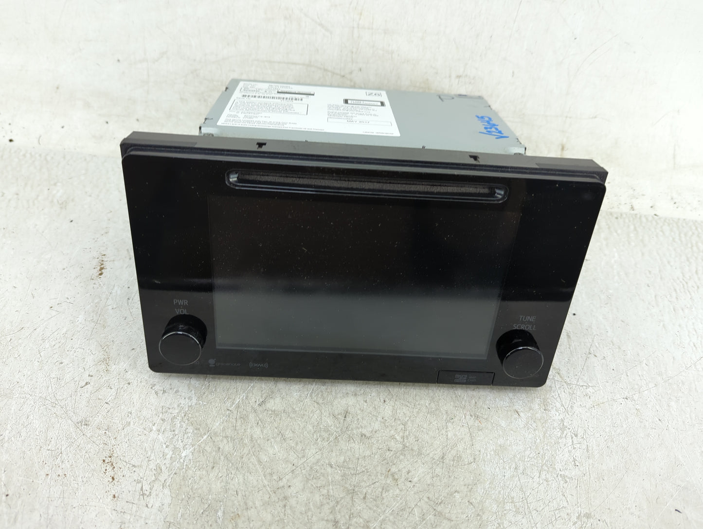 2014-2019 Toyota Tacoma Radio AM FM Cd Player Receiver Replacement P/N:86100-08062 Fits OEM Used Auto Parts - Oemusedautopar