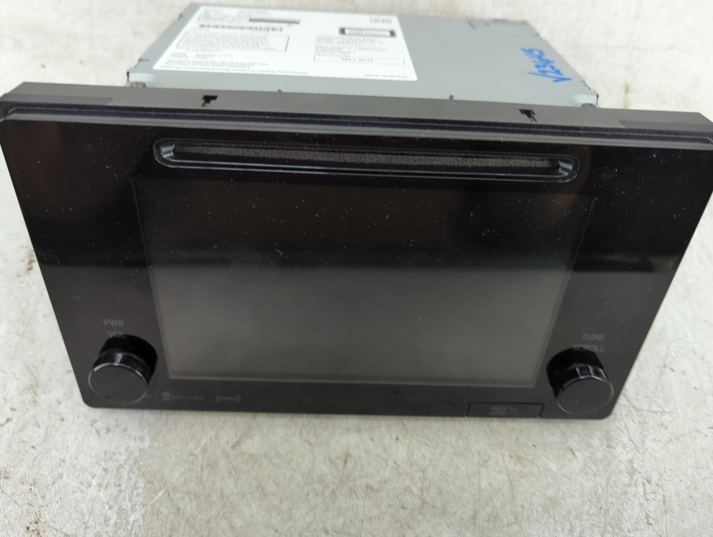 2014-2019 Toyota Tacoma Radio AM FM Cd Player Receiver Replacement P/N:86100-08062 Fits OEM Used Auto Parts - Oemusedautopar