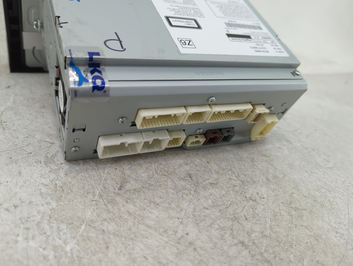 2014-2019 Toyota Tacoma Radio AM FM Cd Player Receiver Replacement P/N:86100-08062 Fits OEM Used Auto Parts - Oemusedautopar