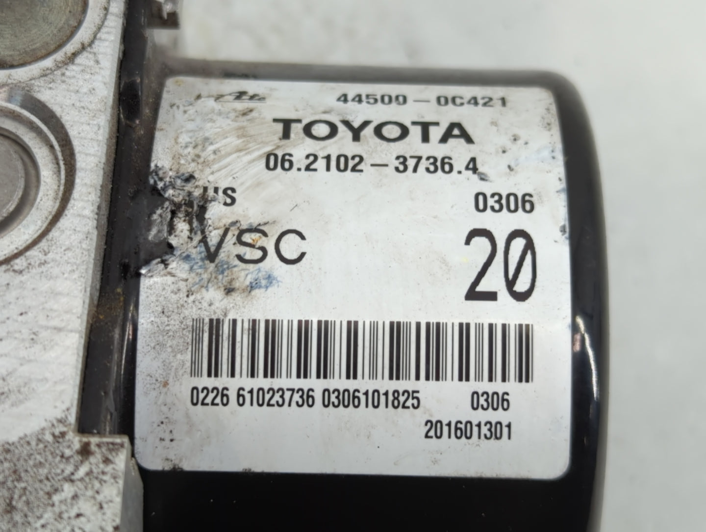 2016-2017 Toyota Tundra ABS Pump Control Module Replacement P/N:44500-0C421 Fits Fits 2016 2017 OEM Used Auto Parts - Oemuse