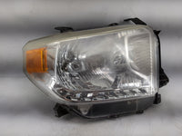 2016 Toyota Tundra Passenger Right Oem Head Light Headlight Lamp Black - Oemusedautoparts1.com