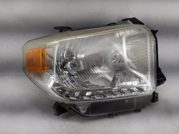 2016 Toyota Tundra Passenger Right Oem Head Light Headlight Lamp Black - Oemusedautoparts1.com