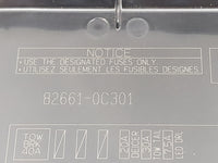 2014-2020 Toyota Tundra Fusebox Fuse Box Panel Relay Module P/N:82661-0C301 Fits Fits 2014 2015 2016 2017 2018 2019 2020 OEM