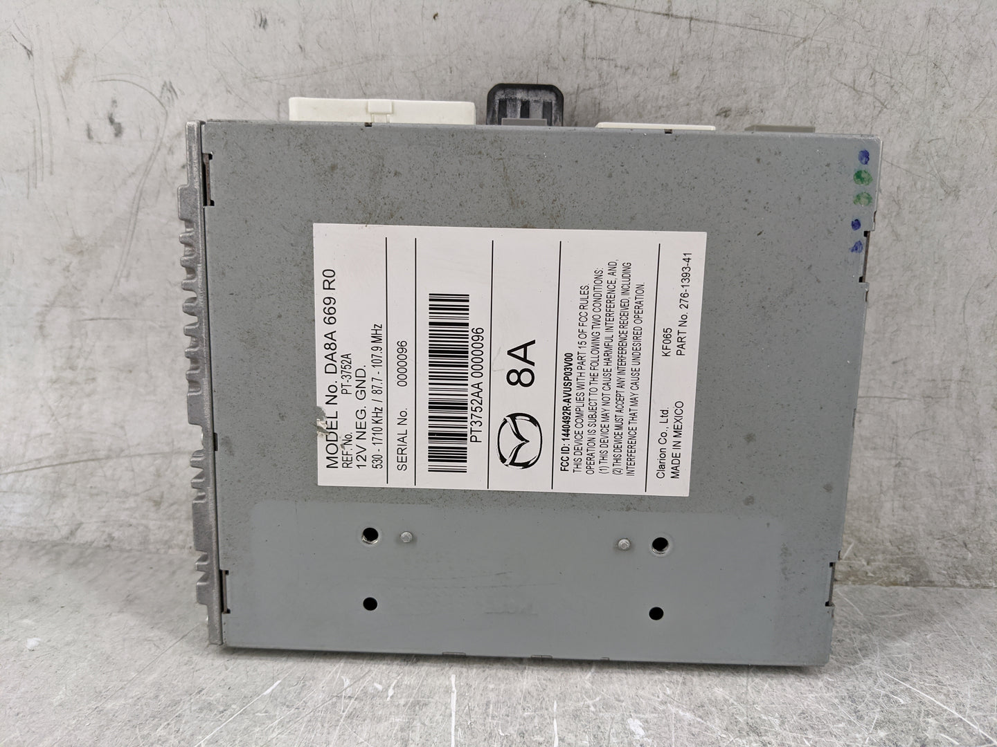 2016-2020 Toyota Yaris Radio AM FM Cd Player Receiver Replacement P/N:DA8A669R0 PT-3752A Fits Fits 2016 2017 2018 2019 2020 