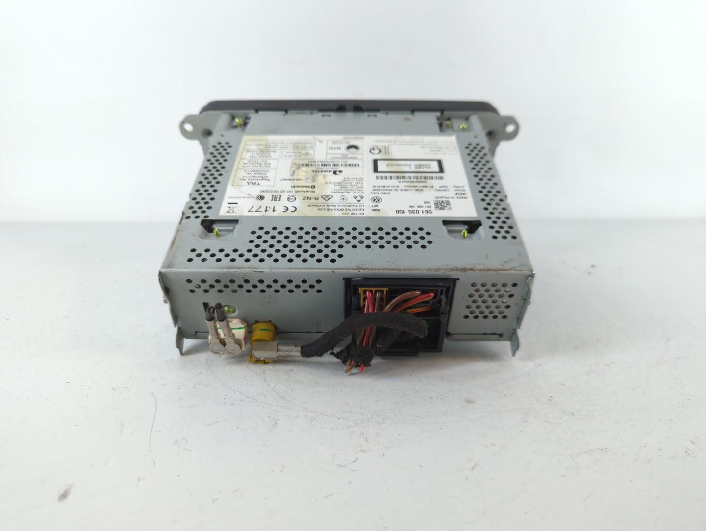 2012-2016 Volkswagen Beetle Radio AM FM Cd Player Receiver Replacement P/N:561 035 150 Fits Fits 2011 2012 2013 2014 2015 20