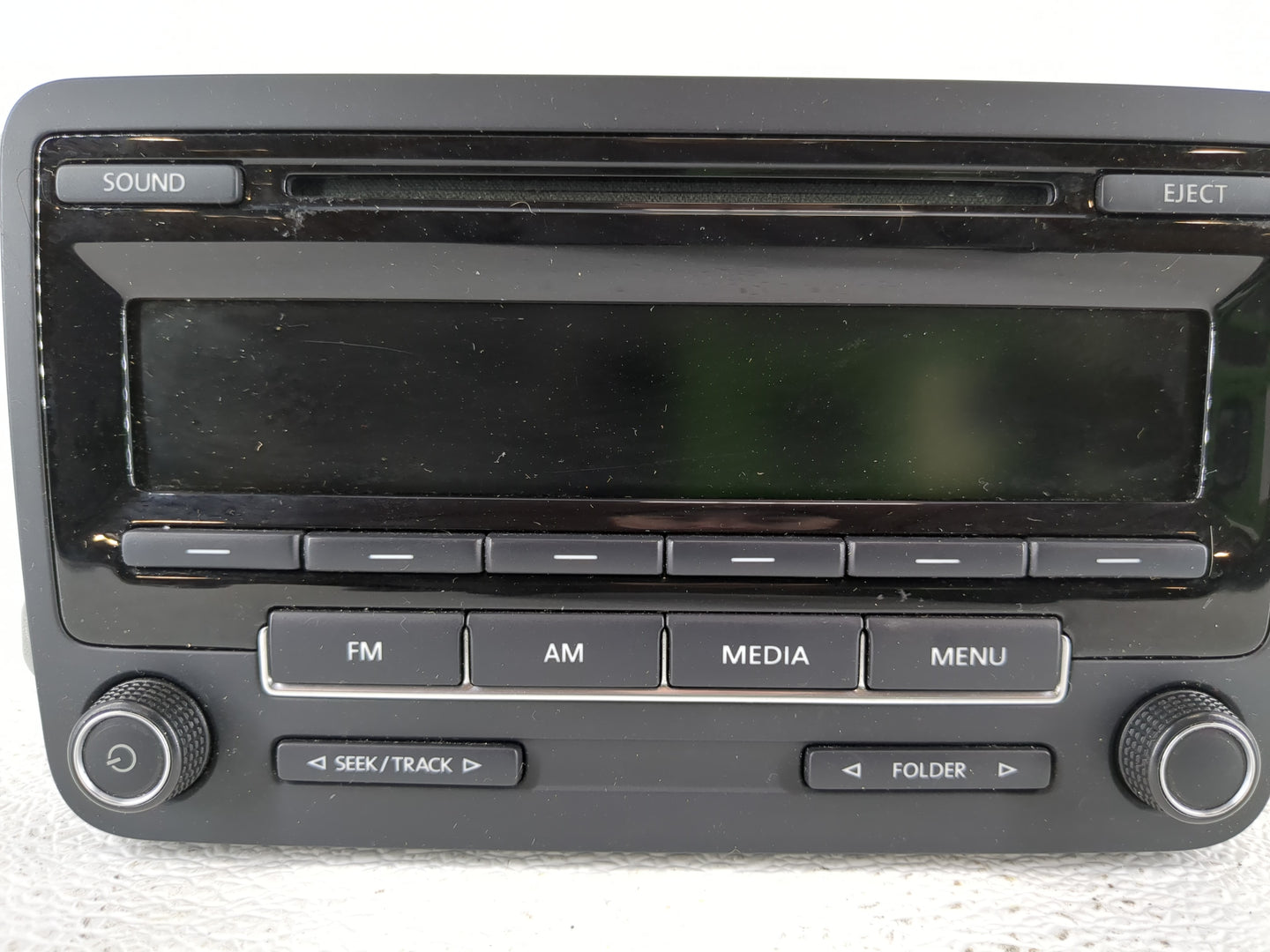 2014-2016 Volkswagen Beetle Radio AM FM Cd Player Receiver Replacement P/N:1K0 035 164 H Fits Fits 2014 2015 2016 2017 OEM U