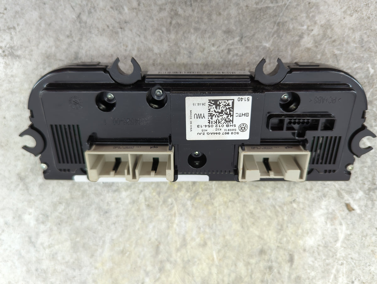 2012-2016 Volkswagen Beetle Climate Control Module Temperature AC/Heater Replacement P/N:5C0907044AG 5HB01205413 Fits OEM Us